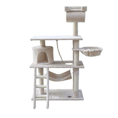 i.Pet 141cm Cat Scratching Post - Beige - JUST Hammocks