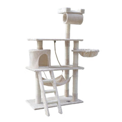 i.Pet 141cm Cat Scratching Post - Beige - JUST Hammocks