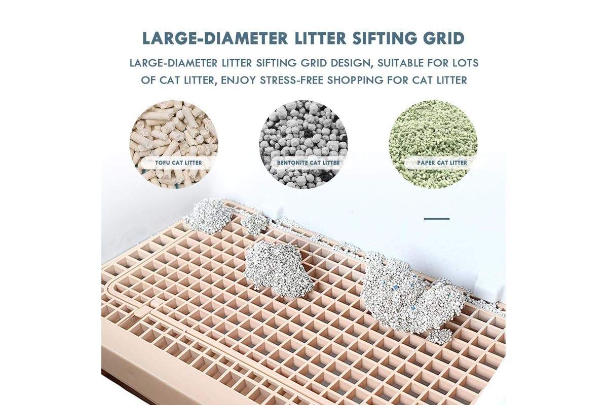 Cat Litter Box Pet Semi Automatic Cat Toilet - JUST Hammocks