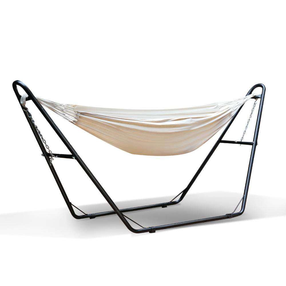 Cream Cotton Hammock Bed with Stand - JUST Hammocks