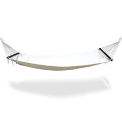 Cream Gideon Double Hammock Swing Bed - JUST Hammocks