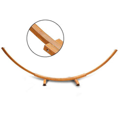Double Free Standing Hammock & Wooden Stand - JUST Hammocks
