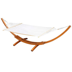 Double Free Standing Hammock & Wooden Stand - JUST Hammocks