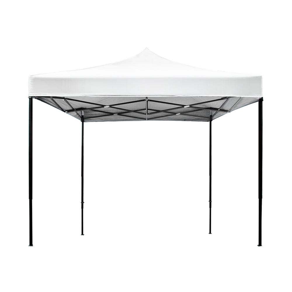 Instahut Gazebo Pop Up Marquee 3x3 Outdoor Tent Folding Wedding Gazebos White
