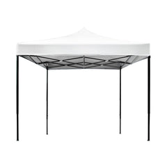 Instahut Gazebo Pop Up Marquee 3x3 Outdoor Tent Folding Wedding Gazebos White