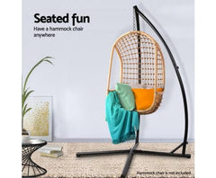 Outdoor Hammock A Shape Steel Frame - JUST Hammocks