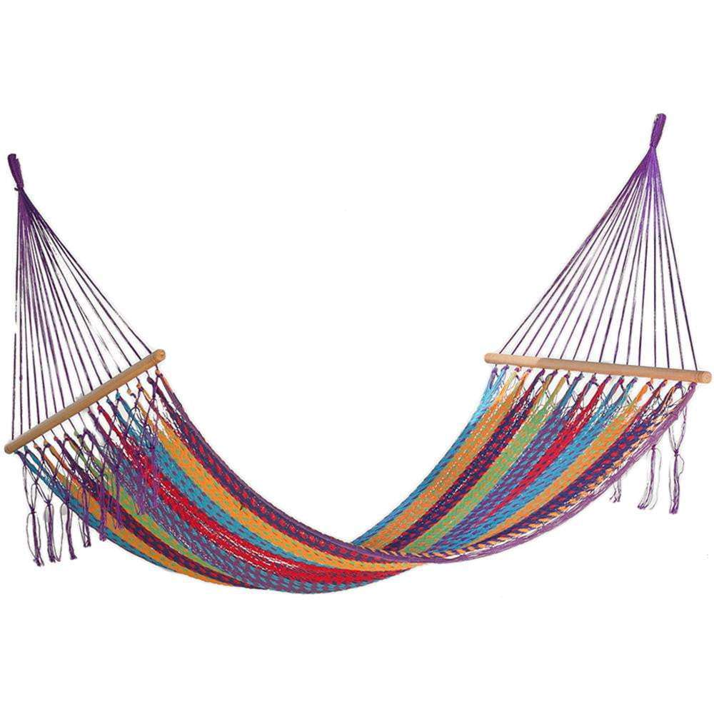 Queen Colorina Fringeless Hammock - JUST Hammocks