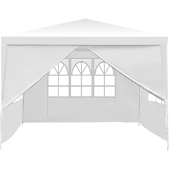 3x3m Gazebo Outdoor Marquee Tent Canopy White