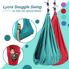 Kids Swings Autism ADHD Aspergers Soft Sensory Cuddle Children Hanging Hammock - JUST Hammocks