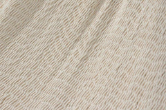 Deluxe Outdoor Cotton Mexican Hammock  in Cream Colour Queen Size - JUST Hammocks