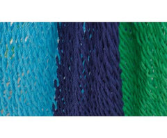 Extra Large Mexican Hammock Chair in Outdoor Cotton Colour Caribe - JUST Hammocks