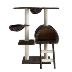 i.Pet 100cm Multi Level Cat Scratching Post - Grey - JUST Hammocks