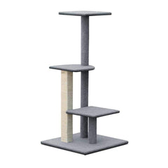 i.Pet 124cm Cat Scratching Post - Grey - JUST Hammocks