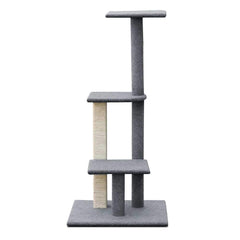 i.Pet 124cm Cat Scratching Post - Grey - JUST Hammocks
