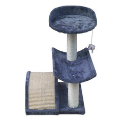 60cm Cat Scratching Post - Grey - JUST Hammocks