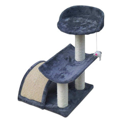 60cm Cat Scratching Post - Grey - JUST Hammocks