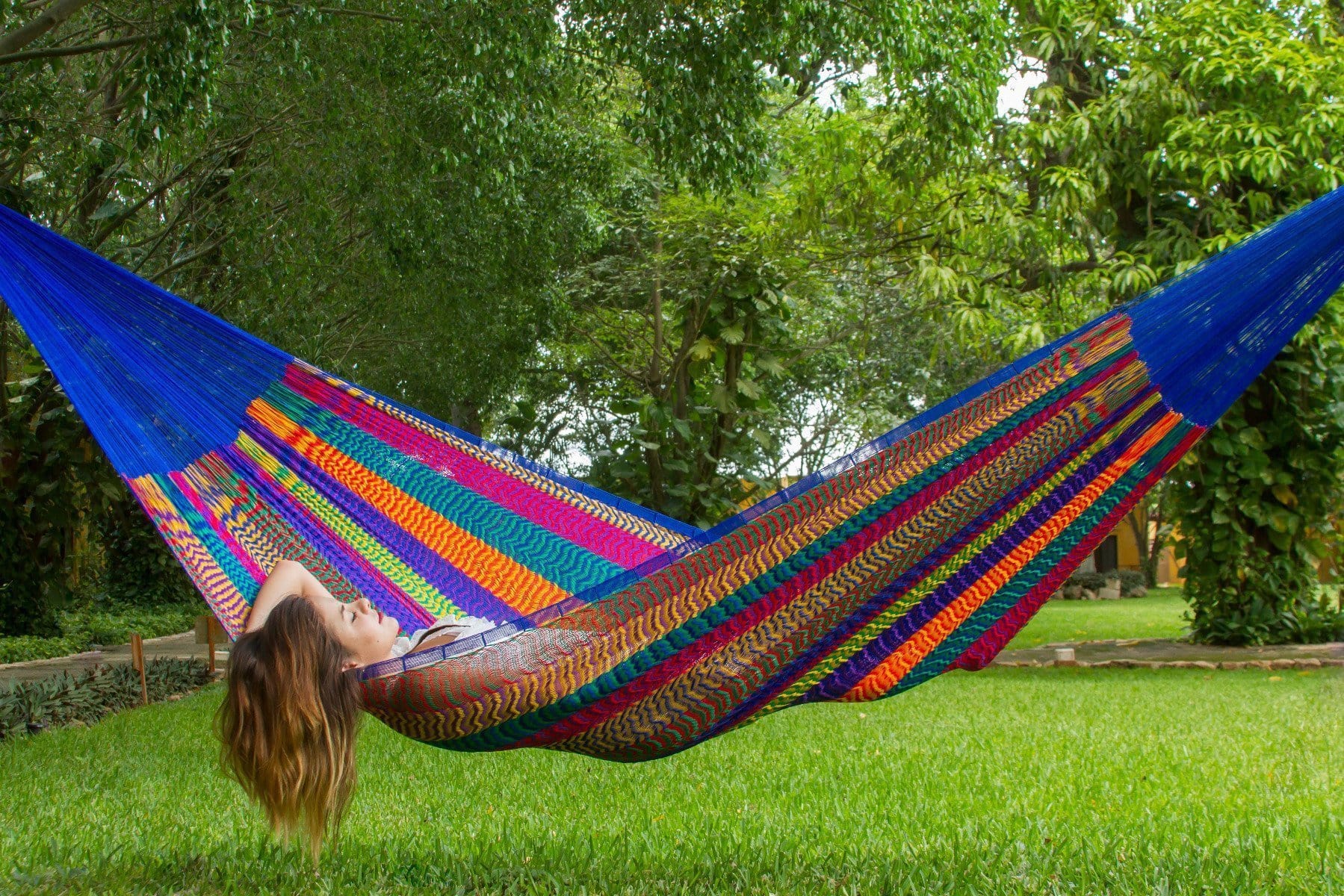 Jumbo Nylon Plus Hammock in Mexicana - JUST Hammocks