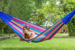 Jumbo Nylon Plus Hammock in Mexicana - JUST Hammocks