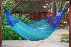 Jumbo Size Cotton Hammock in Caribe - JUST Hammocks