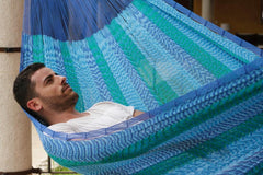 Jumbo Size Nylon Plus Hammock in Caribe - JUST Hammocks