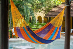 Jumbo Size Outdoor Cotton Hammock in Alegra - JUST Hammocks