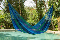 King Nylon Plus Hammock in Oceanica - JUST Hammocks