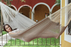King Size Outdoor Cotton Hammock in Dream Sands - JUST Hammocks