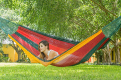 King Size Outdoor Cotton Hammock in Imperial - JUST Hammocks