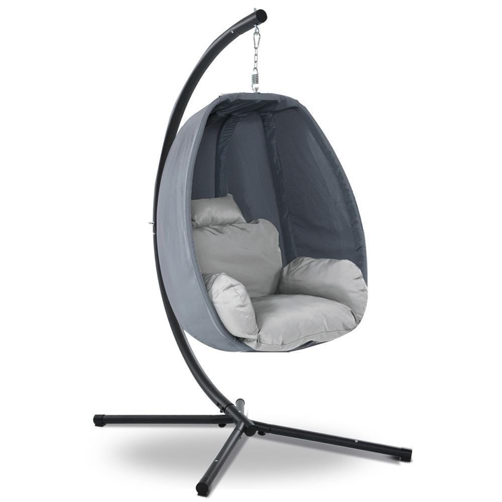 Gardeon Outdoor Furniture Egg Hammock Hanging Swing Chair Pod Lounge Chairs - JUST Hammocks