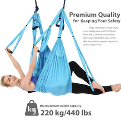 Anti-gravity Aerial Yoga Hammock - FULL Set Yoga Belt Flying Yoga - JUST Hammocks