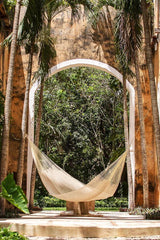 Queen Cotton Hammock in Cream - JUST Hammocks