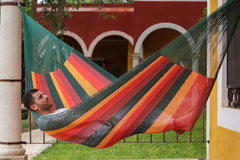 Queen Size Cotton Hammock in Imperial - JUST Hammocks
