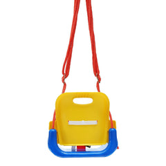 Adjustable Safe Bucket Baby Swing Seat with Seat Belt Kids Outdoor Yard Play - JUST Hammocks