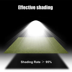 2x3m Waterproof Canvas Tarp Heavy Duty Tarpaulin Camping Dustproof Cover