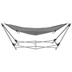 Hammock with Foldable Stand Grey - JUST Hammocks