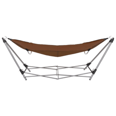 Hammock with Foldable Stand Brown - JUST Hammocks