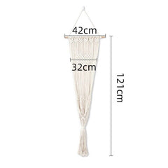 Cat Hammock Tapestry Swing Bed Macrame Cotton Rope Cat Hammock for Perch