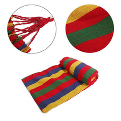 Outdoor Double Hammock Bed Beach Swinging Camping Strong Hanging Tree Strap - JUST Hammocks