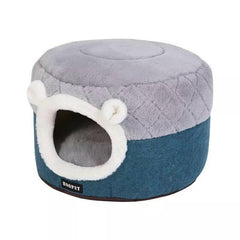 Pet Cat Basket Bed Cat House Warm Cave Kennel - JUST Hammocks