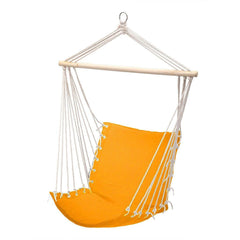 Hanging Swing Hammock Chair with Stick Sponge Cushion Indoor Outdoor Rope 2color - JUST Hammocks