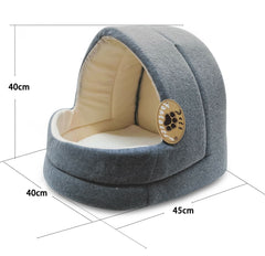 Cat igloo bed, cat house, pet igloo, pet house - JUST Hammocks