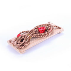 Outdoor Tree Swing Seat Kids Trapeze Chair Wooden Hanging Swing Seat - JUST Hammocks