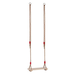 Outdoor Tree Swing Seat Kids Trapeze Chair Wooden Hanging Swing Seat - JUST Hammocks