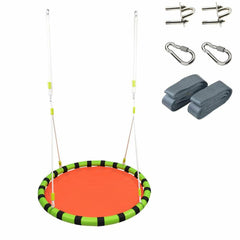 Giant 100CM Flying Saucer Tree Swing Full Set Hardwares for Indoor and Outdoor - JUST Hammocks