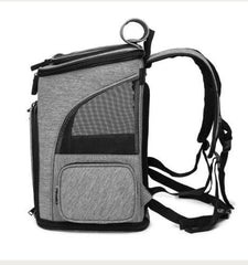 【Spacious】Cat or Dog Pet Carrier Backpack Travel Bag Front dogs Outdoor Bike - JUST Hammocks