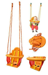 Sturdy Indoor Outdoor Kid Toddler Baby Play High Back Swing Seat w/ Protection - JUST Hammocks