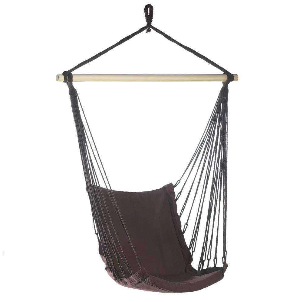 French Provincial Hanging Hammock Chair Charcoal - JUST Hammocks