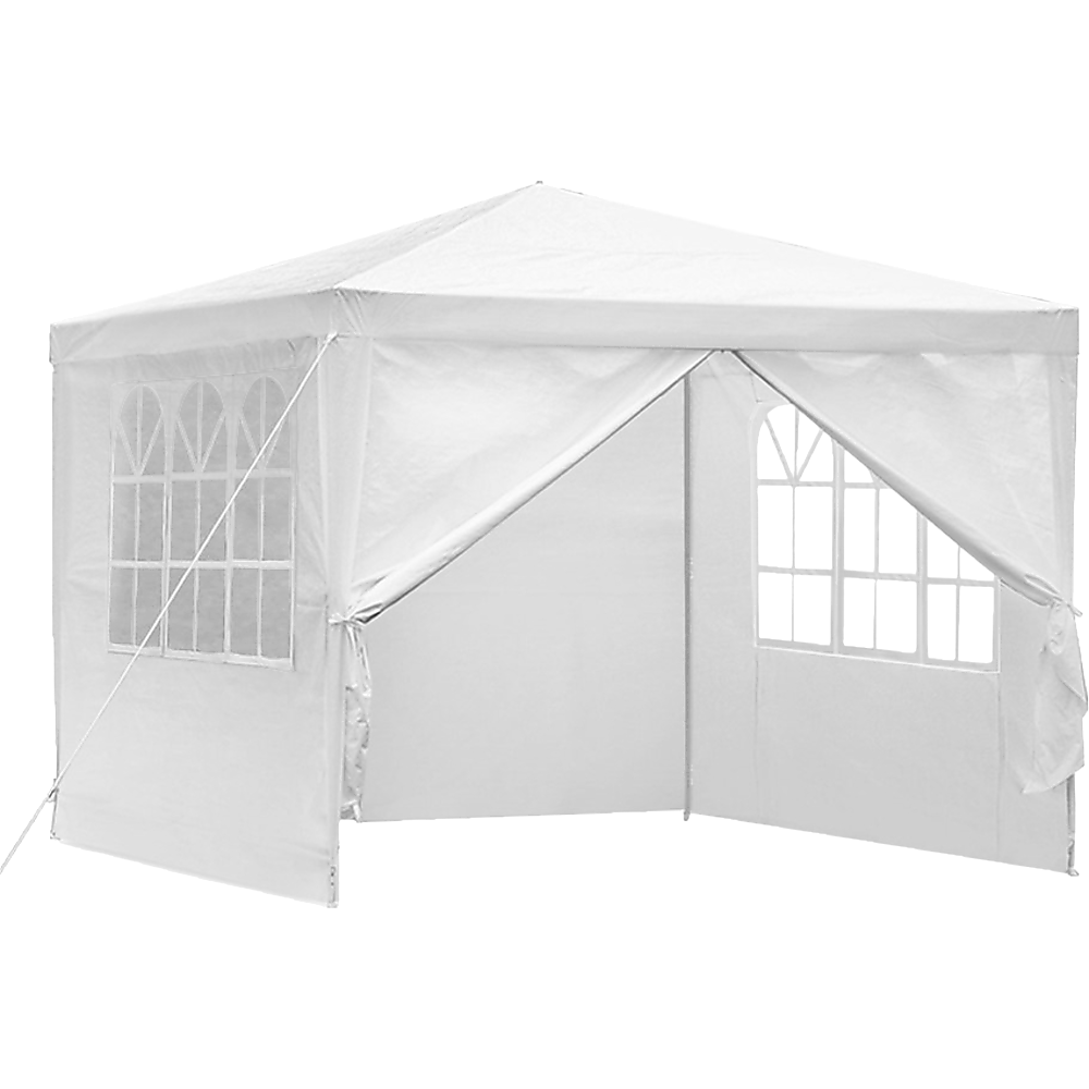 3x3m Gazebo Outdoor Marquee Tent Canopy White