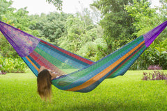 Jumbo Size Cotton Hammock in Colorina - JUST Hammocks