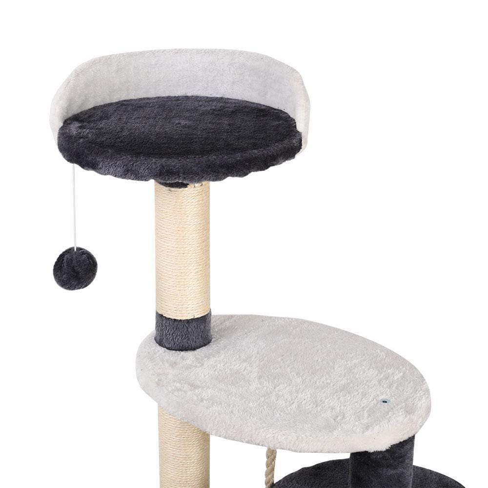i.Pet Cat Scratcher Pole - White and Grey - JUST Hammocks